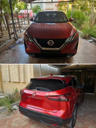 Nissan Qashqai 2022 Red Used for Sale