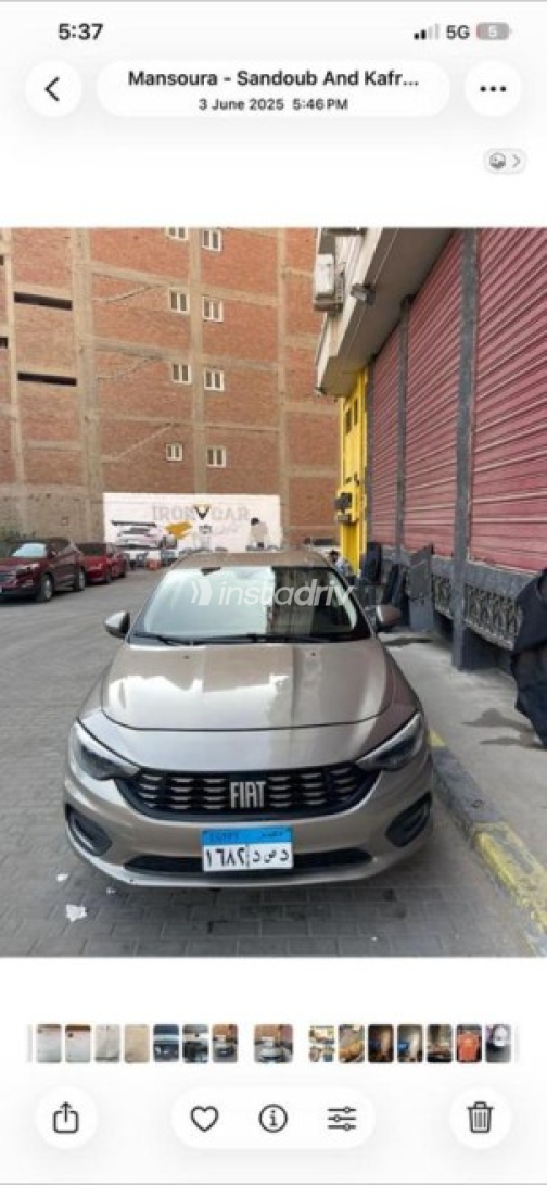 Fiat Tipo 2019 Mocha Used for Sale - 3
