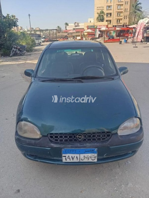 اوبل كورسا 2000 أخضر غامق مستعملة للبيع - 4