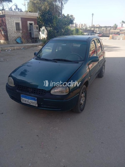 اوبل كورسا 2000 أخضر غامق مستعملة للبيع - 7