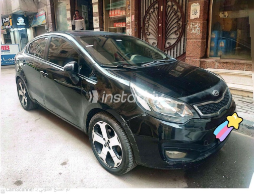 Kia Rio 2013 Black Used for Sale - 5