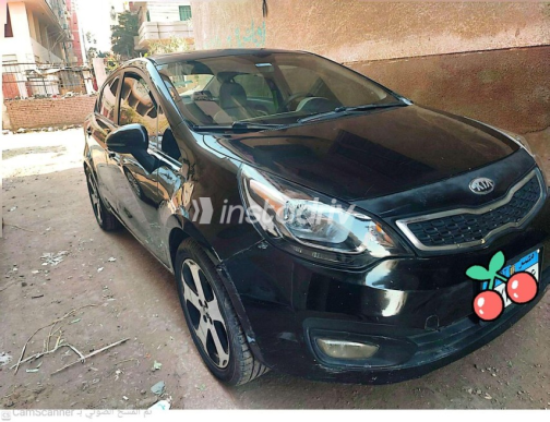Kia Rio 2013 Black Used for Sale - 7