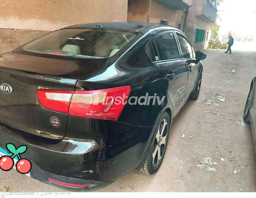 Kia Rio 2013 Black Used for Sale - 8