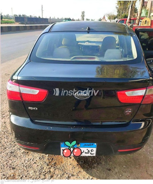 Kia Rio 2013 Black Used for Sale - 9
