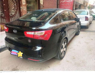 Kia Rio 2013 Black Used for Sale