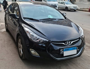 Hyundai Elantra 2012 Black Used for Sale