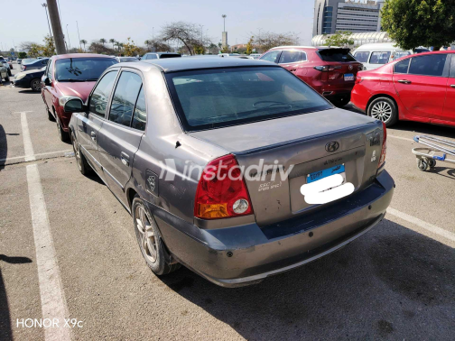 Hyundai Verna 2008 Dark Gray Used for Sale - 7