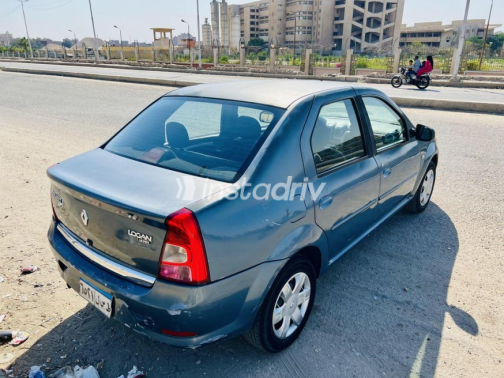 Renault Logan 2010 Cyan Used for Sale - 5
