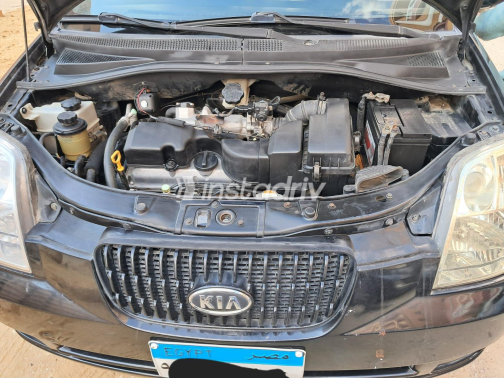 Kia Picanto 2007 Black Used for Sale - 5
