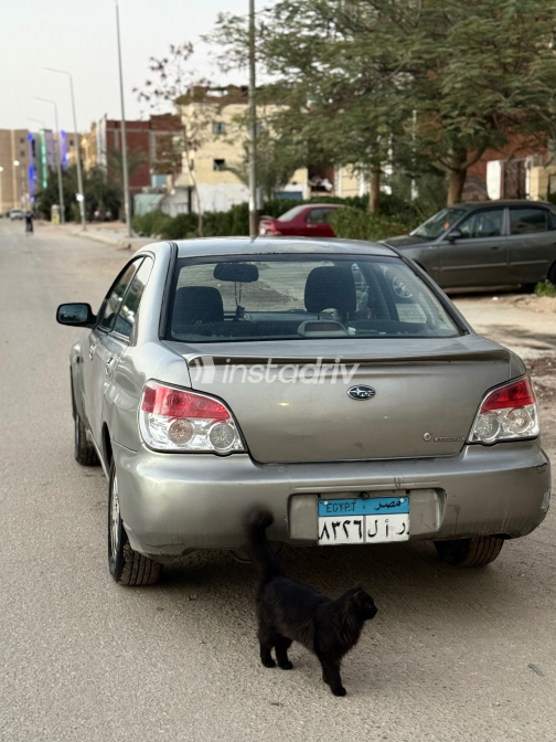 سوبارو امبريزا 2007 فضي مستعملة للبيع - 7