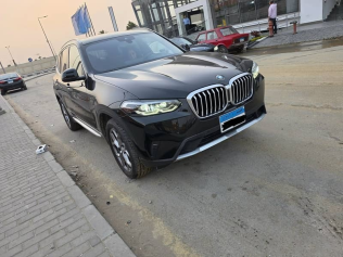 بي ام دبليو X3 2024 أسود مستعملة للبيع