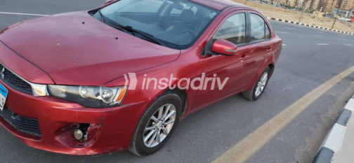 Mitsubishi Lancer EX Shark 2017 Dark Red Used for Sale - 2