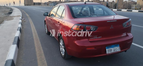 Mitsubishi Lancer EX Shark 2017 Dark Red Used for Sale - 4