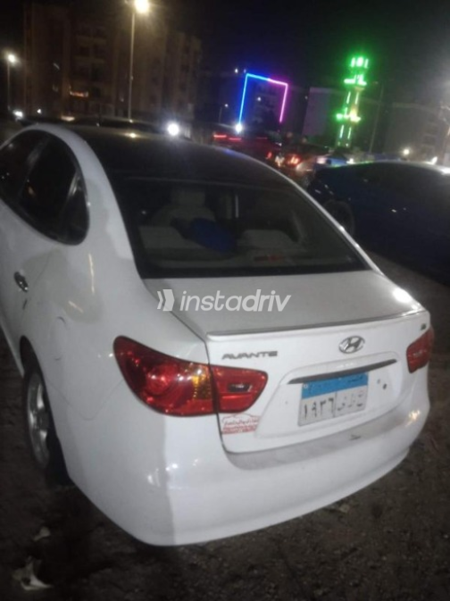 Hyundai Elantra HD 2008 White Used for Sale - 1