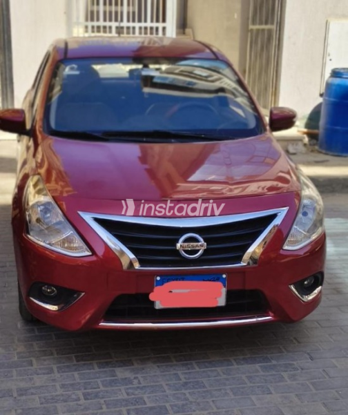 Nissan Sunny 2015 Red Used for Sale - 1