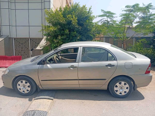 Toyota Corolla 2003 Gold Used for Sale