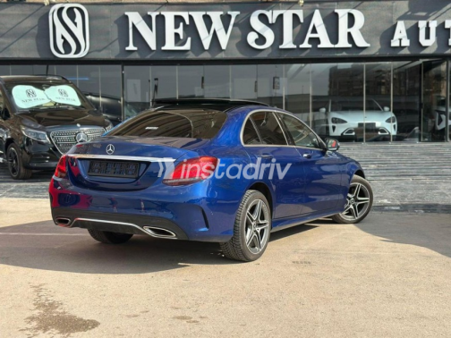 Mercedes C 180 2019 Dark Blue Used for Sale - 2