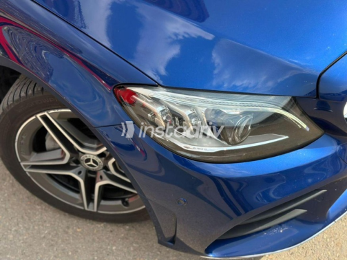 Mercedes C 180 2019 Dark Blue Used for Sale - 3