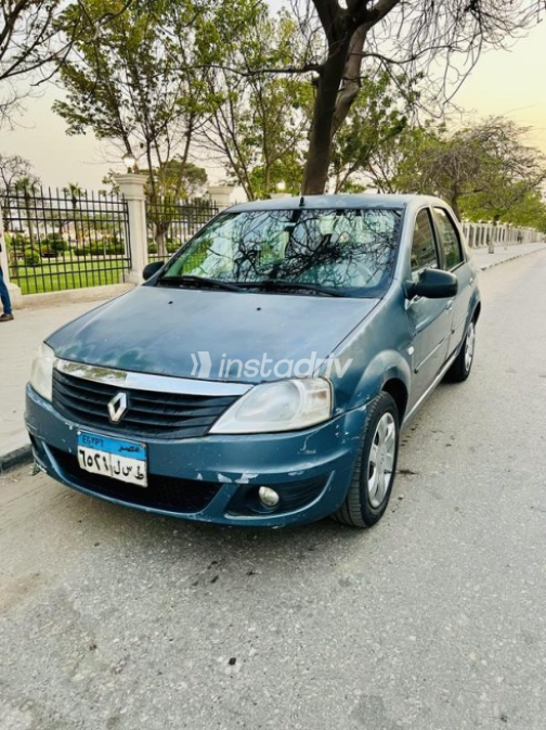 Renault Logan 2010 Cyan Used for Sale - 8