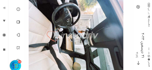 مرسيدس C 280 2008 أبيض مستعملة للبيع - 6