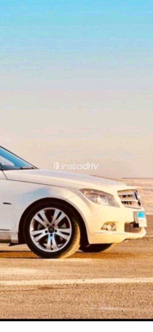 مرسيدس C 280 2008 أبيض مستعملة للبيع - 10