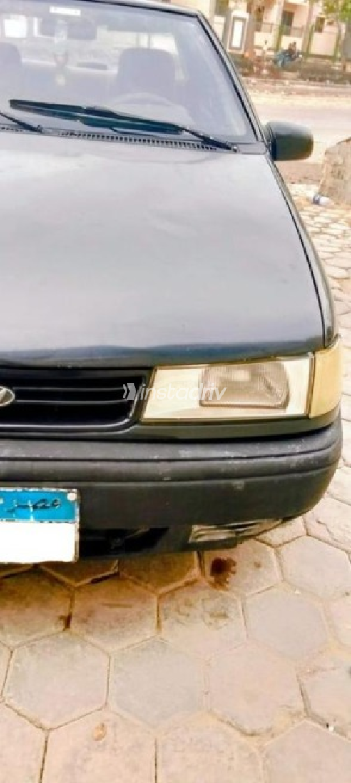 هيونداي اكسيل 1997 أسود مستعملة للبيع - 9