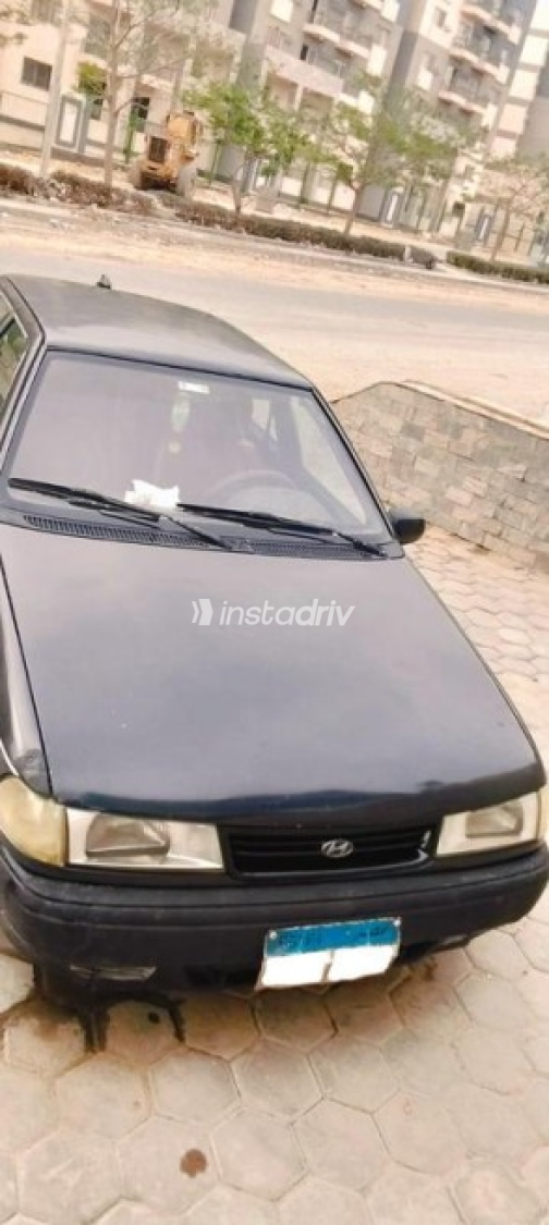 هيونداي اكسيل 1997 أسود مستعملة للبيع - 10