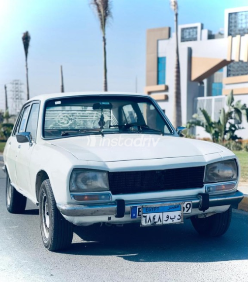 بيجو 504 1976 أبيض مستعملة للبيع - 3