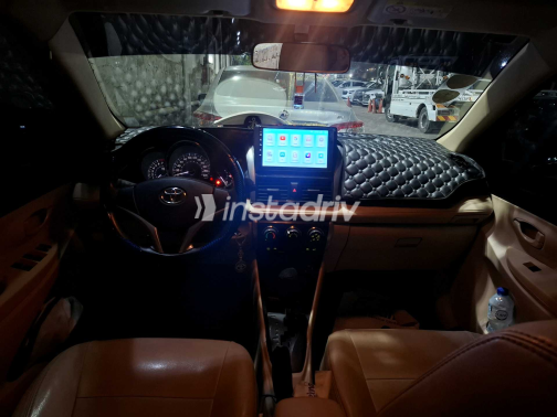 Toyota Yaris 2015 Black Used for Sale - 2