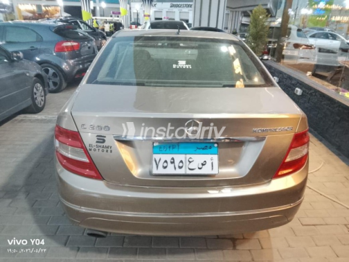 مرسيدس C 200 2008 ذهبي مستعملة للبيع - 3