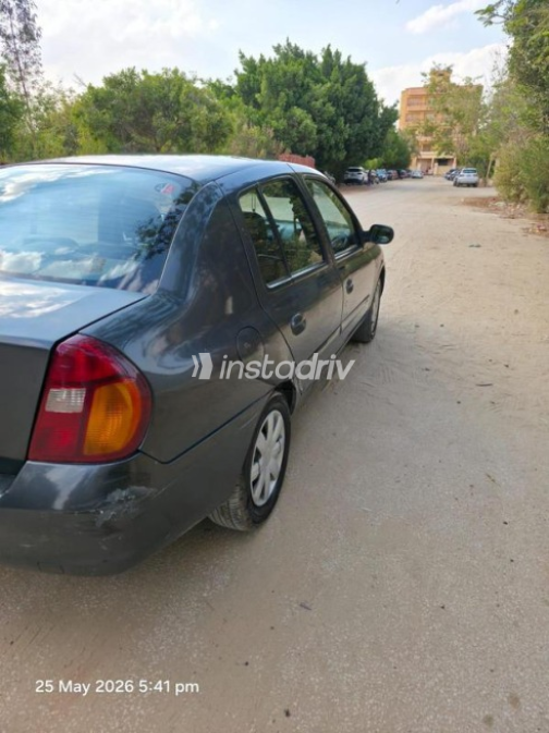 رينو كليو 2008 رمادي غامق مستعملة للبيع - 8