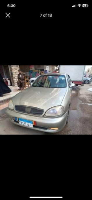 Daewoo Lanos 1999 Gold Used for Sale