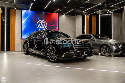 Mercedes S 450 2023 Black Used for Sale - 1