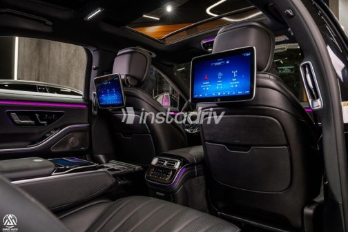 Mercedes S 450 2023 Black Used for Sale - 4
