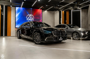 مرسيدس S 450 2023 أسود مستعملة للبيع