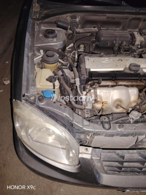 Hyundai Verna 2008 Dark Gray Used for Sale - 2