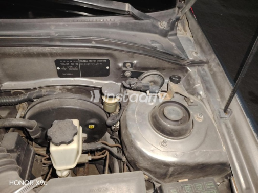 Hyundai Verna 2008 Dark Gray Used for Sale - 3