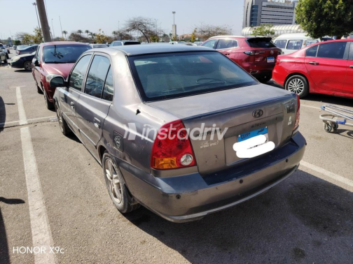 Hyundai Verna 2008 Dark Gray Used for Sale - 9