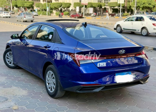 Hyundai Elantra 2021 Dark Blue Used for Sale - 2