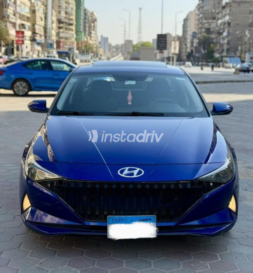 Hyundai Elantra 2021 Dark Blue Used for Sale - 5