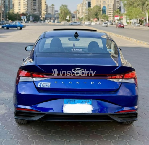 Hyundai Elantra 2021 Dark Blue Used for Sale - 8