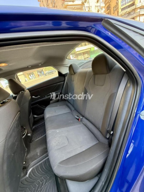 Hyundai Elantra 2021 Dark Blue Used for Sale - 9