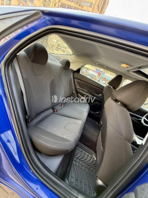 Hyundai Elantra 2021 Dark Blue Used for Sale - 10
