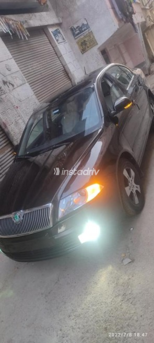 سكودا اوكتافيا A5 2007 أسود مستعملة للبيع - 2