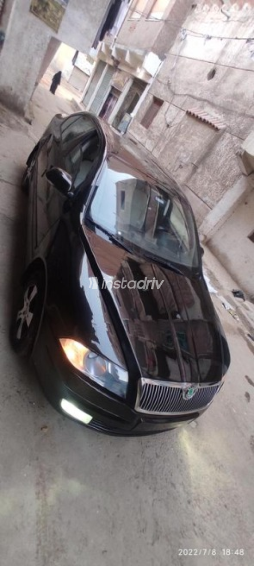 سكودا اوكتافيا A5 2007 أسود مستعملة للبيع - 4