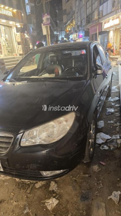 Hyundai Avante 2009 Black Used for Sale - 6