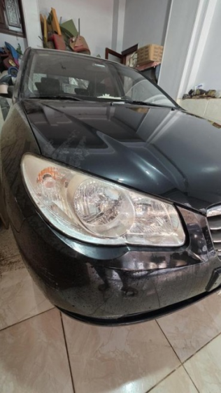 Hyundai Avante 2009 Black Used for Sale