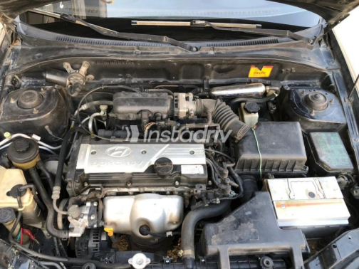 Hyundai Verna 2009 Black Used for Sale - 2