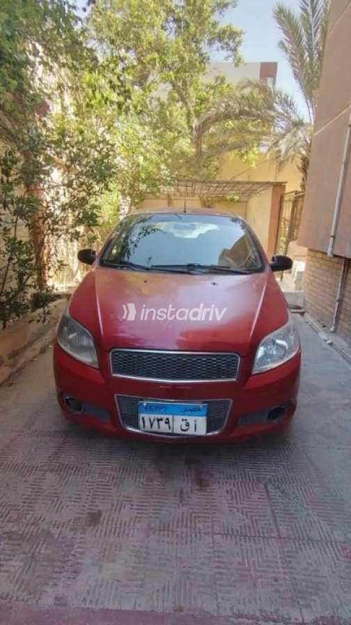Chevrolet Aveo 2009 Dark Red Used for Sale - 5