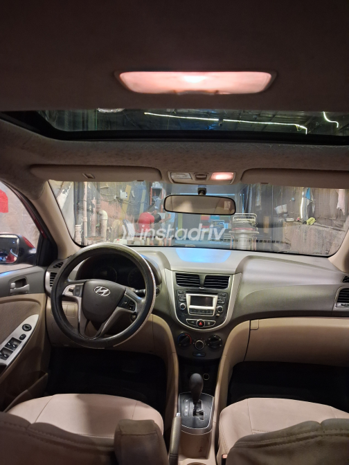 هيونداي اكسنت RB 2015 أبيض مستعملة للبيع - 5